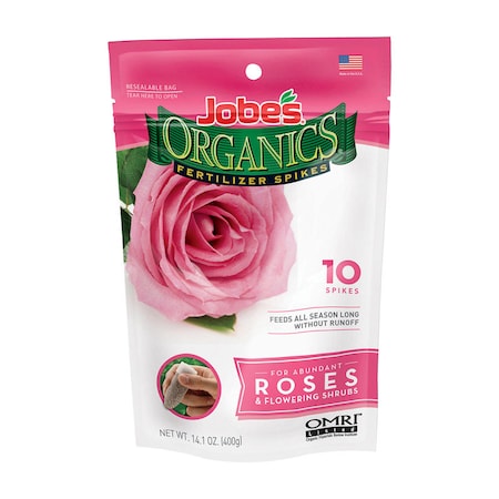 ORGANIC ROSE SPIKES 10PK